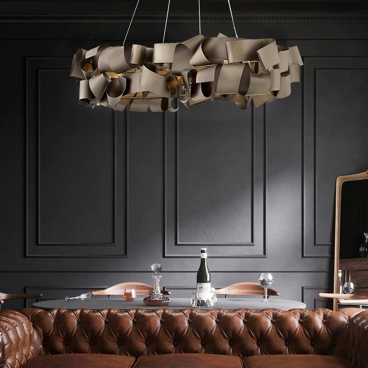 Unique Piece | Pendant Light | MIMOSA - Moralgardenlab, Unique Pieces, moralgardenlab, Colour_Grey, Indoor Lighting, Material_Steel/Alu, Room_Bedroom, Room_Kitchen, Room_Dining Room, Room_Living Room, Room_Living_Room, Unique Pieces, Prix_1000€-1999€, Style_Art decor, Style_Contemporain, Style_Haussmannien, Size_Moyen (51cm to 100cm), Moralgardenlab, moralgardenlab.com