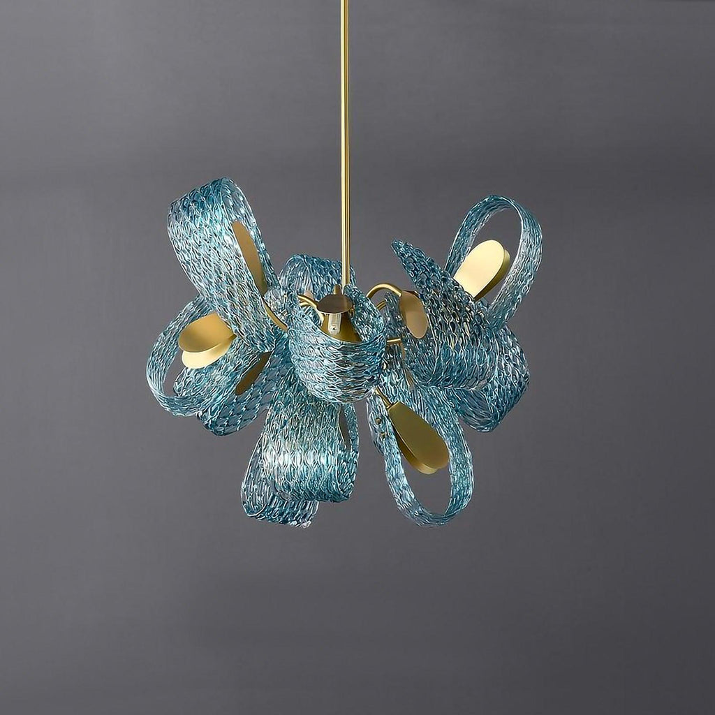 Unique Piece | Pendant Light | MISAM - Moralgardenlab, Unique Pieces, moralgardenlab, Colour_Blue, Colour_Gold, Indoor Lighting, Material_Brass, Material_Glass, Room_Bedroom, Room_Kitchen, Room_Dining Room, Room_Living Room, Room_Living_Room, Unique Pieces, Prix_1000€-1999€, Style_Art decor, Style_vintage, Size_Moyen (51cm to 100cm), Moralgardenlab, moralgardenlab.com