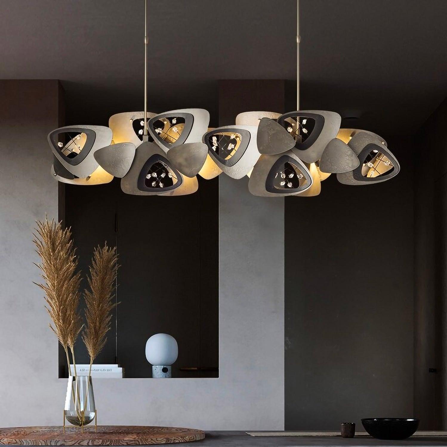 Unique Piece | Pendant Light | PEACOCK - Moralgardenlab, Unique Pieces, moralgardenlab, Colour_Grey, Indoor Lighting, Material_Steel/Alu, Room_Bedroom, Room_Kitchen, Room_Dining Room, Room_Living Room, Room_Living_Room, Unique Pieces, Prix_1000€-1999€, Prix_2000€-2999€, Prix_3000€-3999€, Style_Art decor, Style_Contemporain, Size_Grand (>100cm), Moralgardenlab, moralgardenlab.com
