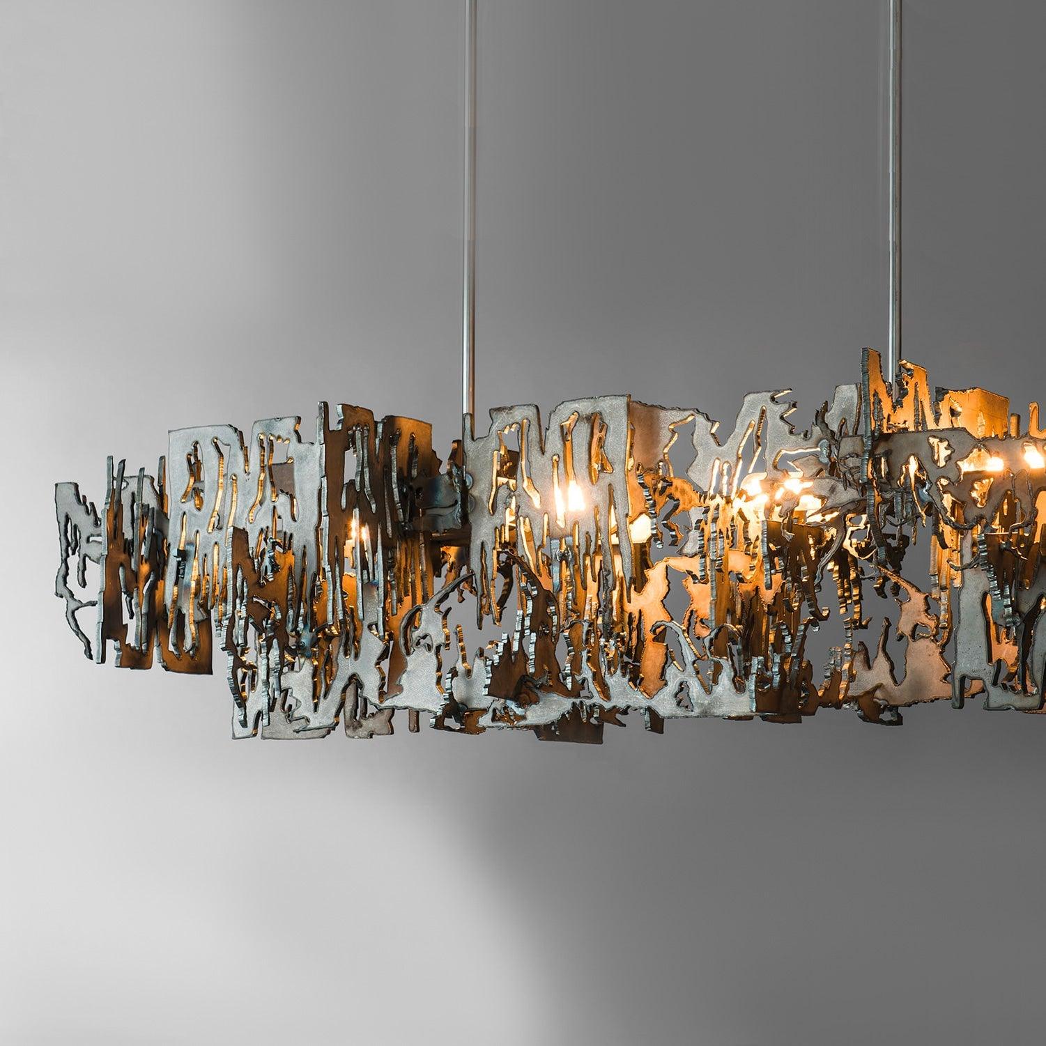 Unique Piece | Pendant Light | TUREIS - Moralgardenlab, Unique Pieces, moralgardenlab, Colour_Grey, Indoor Lighting, Material_Steel/Alu, Room_Bedroom, Room_Kitchen, Room_Dining Room, Room_Living Room, Room_Living_Room, Unique Pieces, Prix_1000€-1999€, Prix_2000€-2999€, Prix_3000€-3999€, Style_Contemporain, Style_Industrial, Size_Grand (>100cm), Moralgardenlab, moralgardenlab.com