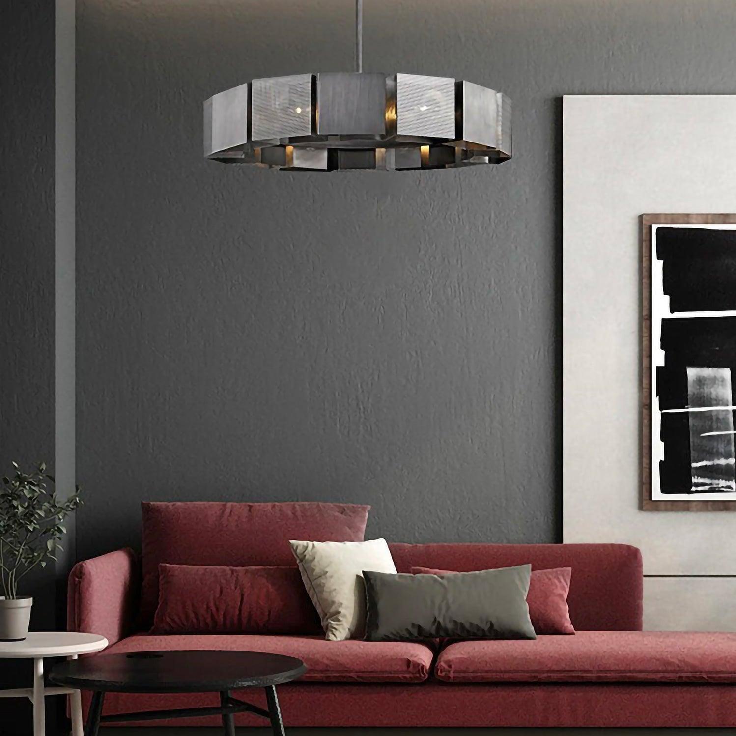 Unique Piece | Pendant Light | ZUBEN Alpha - Moralgardenlab, Unique Pieces, moralgardenlab, Colour_Grey, Indoor Lighting, Material_Steel/Alu, Room_Bedroom, Room_Kitchen, Room_Dining Room, Room_Living Room, Room_Living_Room, Unique Pieces, Prix_0€-999€, Prix_1000€-1999€, Style_Art decor, Style_Contemporain, Style_Industrial, Size_Moyen (51cm to 100cm), Moralgardenlab, moralgardenlab.com