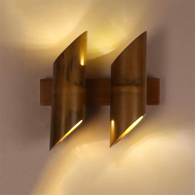 Bamboo wall lights | Aras