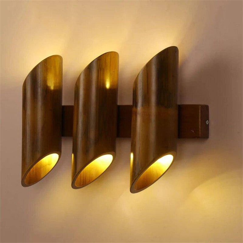 Bamboo wall lights | Aras