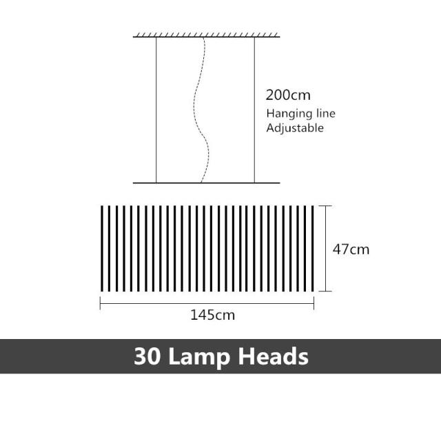 Designer LED Chandelier | LUCIAN
