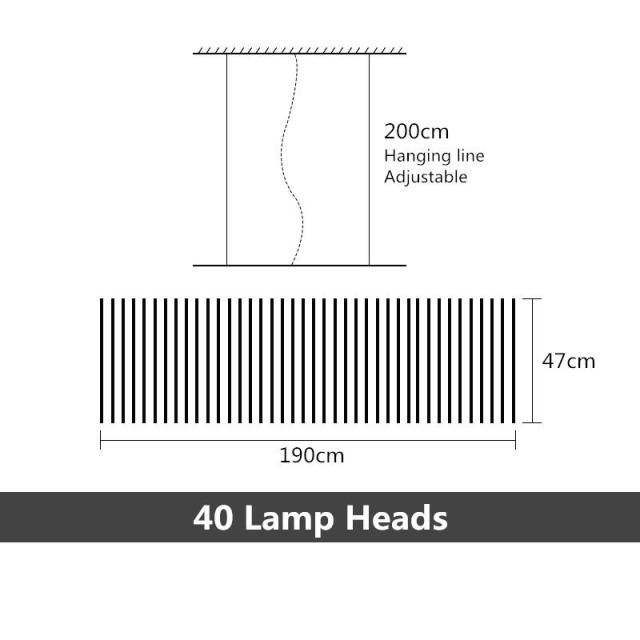 Designer LED Chandelier | LUCIAN