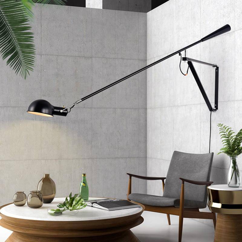 Industrial Wall Lights | SYLVA - Moralgardenlab,, moralgardenlab, wall light, Wall Light, Designer Wall Lights, Wall Lights in Wood, Wall Lights in Metal, Industrial Wall Lights, LED Wall Lights, Modern Wall Lights, White, Bedroom, Industrial, lighting, Indoor Lighting, Modern, Metal, Black, Room_Dining Room, Room_Living Room, Room_Living_Room, Bathroom, Dining Room, Living Room, Moralgardenlab, moralgardenlab.com