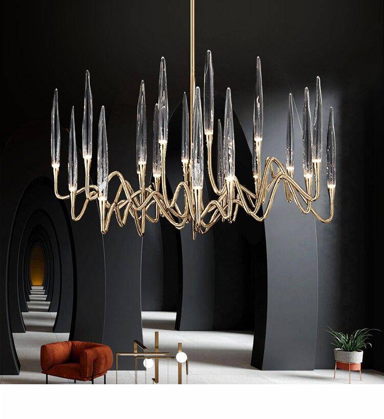 LED design chandelier | Adnan