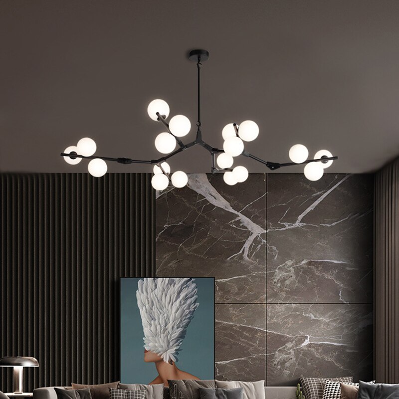 LED design chandelier | Rune