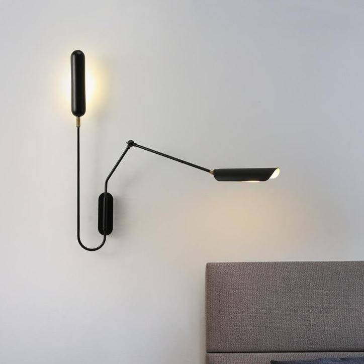 Industrial Wall Lights | VOLVU - Moralgardenlab,, moralgardenlab, wall light, Wall Light, Designer Wall Lights, Wall Lights in Wood, Wall Lights in Metal, Industrial Wall Lights, LED Wall Lights, Modern Wall Lights, White, Bedroom, Industrial, lighting, Indoor Lighting, Modern, Metal, Black, Room_Dining Room, Room_Living Room, Room_Living_Room, Bathroom, Dining Room, Living Room, Moralgardenlab, moralgardenlab.com