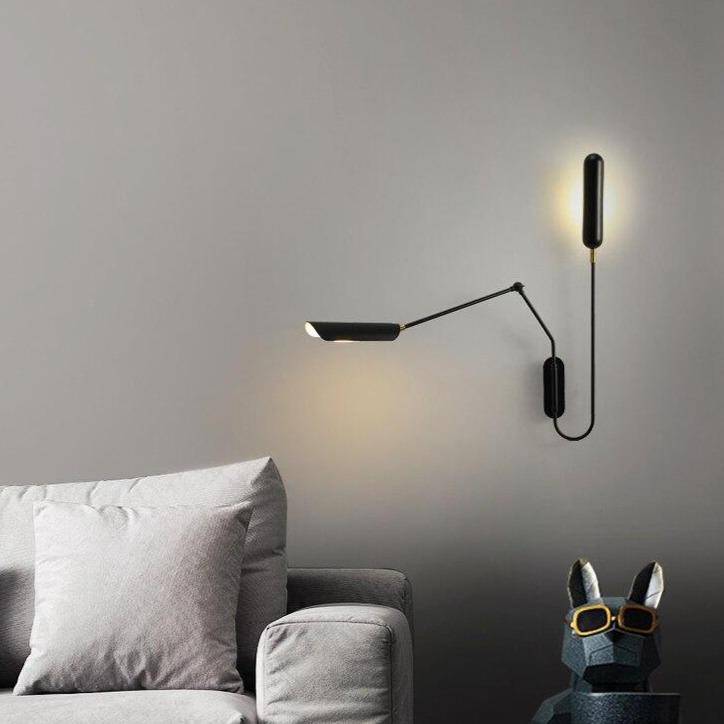 Industrial Wall Lights | VOLVU - Moralgardenlab,, moralgardenlab, wall light, Wall Light, Designer Wall Lights, Wall Lights in Wood, Wall Lights in Metal, Industrial Wall Lights, LED Wall Lights, Modern Wall Lights, White, Bedroom, Industrial, lighting, Indoor Lighting, Modern, Metal, Black, Room_Dining Room, Room_Living Room, Room_Living_Room, Bathroom, Dining Room, Living Room, Moralgardenlab, moralgardenlab.com