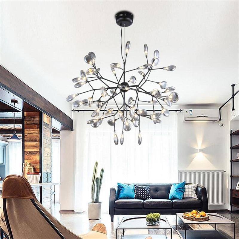 Designer LED Chandelier | LEAF