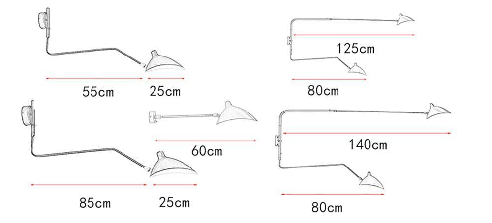 Industrial wall lights | Moju