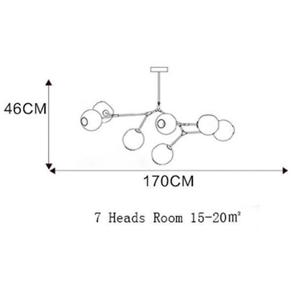 Designer LED Chandelier | BEAN