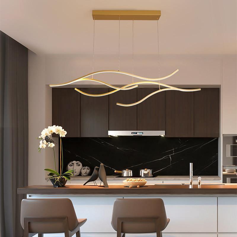 Pendant Light | WAVE - Moralgardenlab, Pendant Light, moralgardenlab, Kitchen, design, Gold, lighting, Modern, Black, Original, Dining Room, Living Room, Pendant Light, Moralgardenlab, moralgardenlab.com