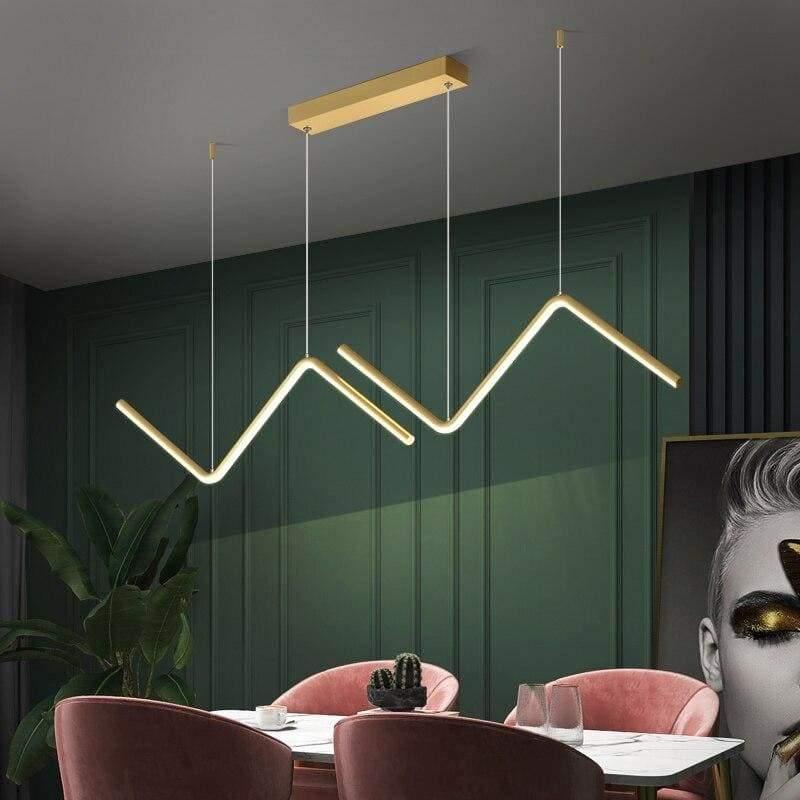 Pendant Light | ZIGZAG - Moralgardenlab, Pendant Light, moralgardenlab, Bedroom, Kitchen, design, Gold, lighting, Modern, Black, Original, Dining Room, Living Room, Pendant Light, Moralgardenlab, moralgardenlab.com