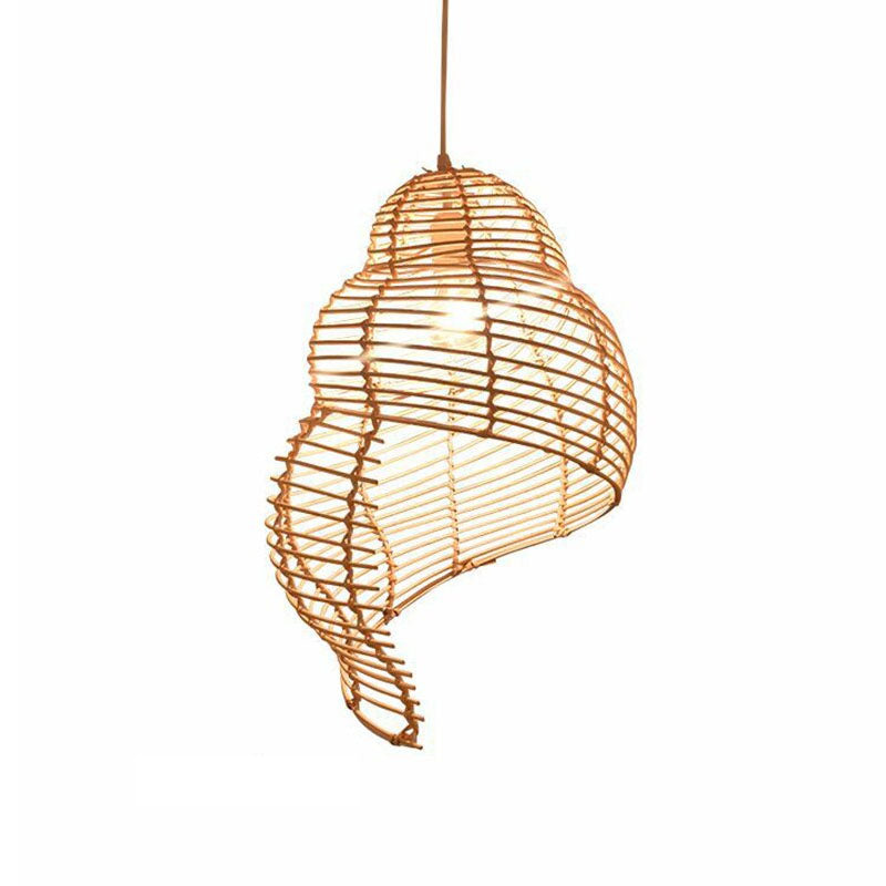 Rattan Shell Pendant Light | COQUILL - Moralgardenlab, Pendant Lights, moralgardenlab,, Moralgardenlab, moralgardenlab.com