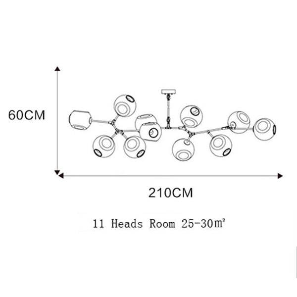 Designer LED Chandelier | BEAN